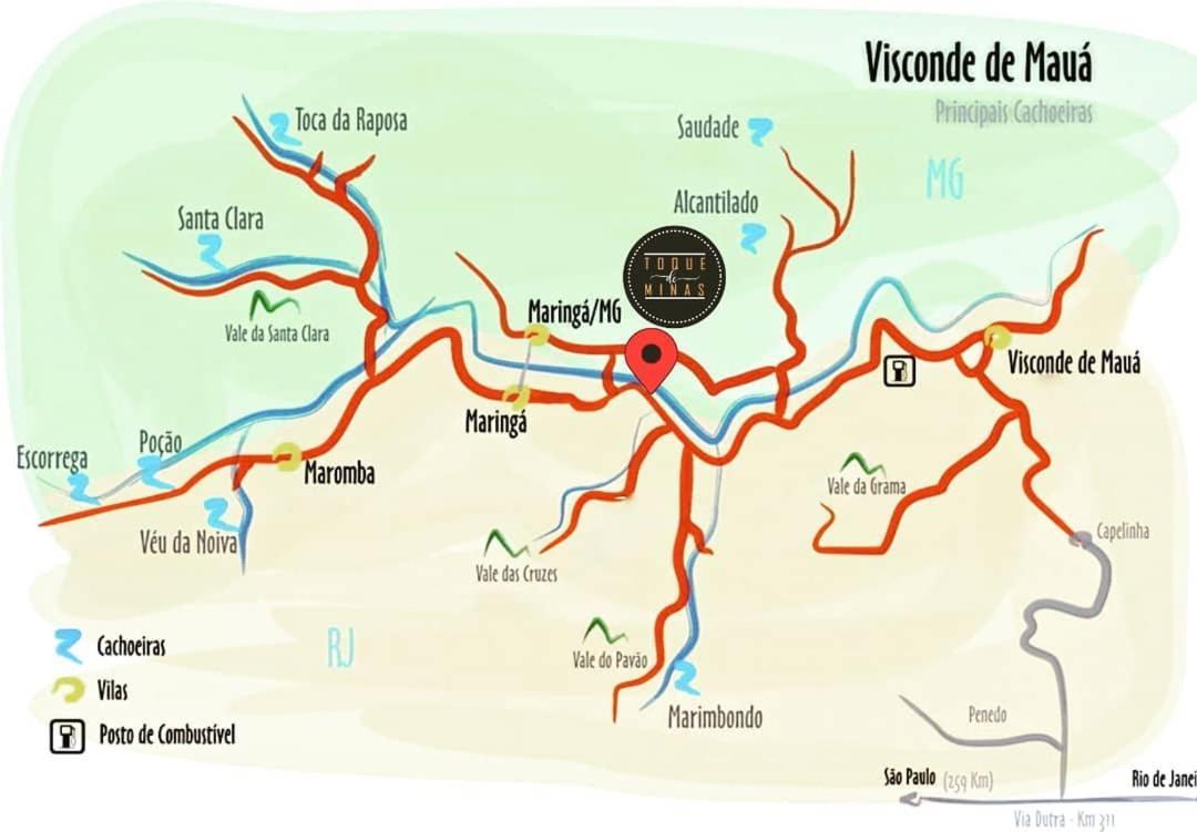 Pousada Toque De Minas Visconde De Maua Ngoại thất bức ảnh